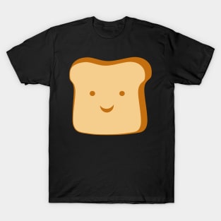 Happy Toast (Pink Background) T-Shirt